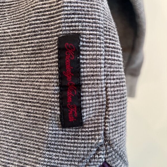 Robert Graham 1/4 Zip Jersey Knit Pullover Henley Sweater - Picture 5 of 9